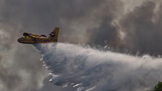 Производитель противопожарных самолетов Canadair ощущает наплыв спроса на фоне бушующих лесных пожаров по всему миру
